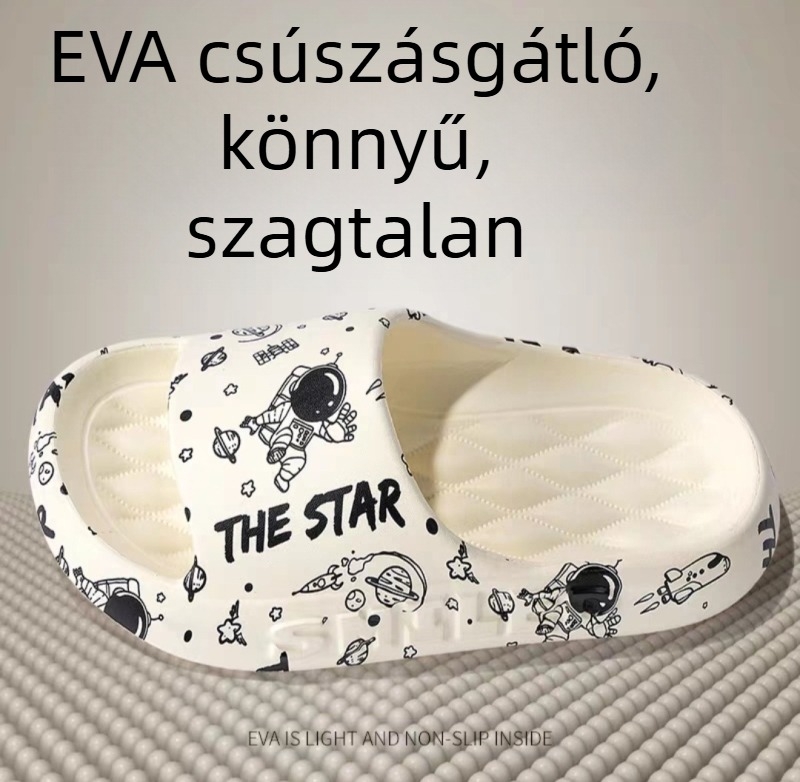 Lépésről lépésre érzés szandálok és papucsok férfi nyári kültéri beltéri háztartási papucs fürdőszobai fürdő csúszásmentes eva szandálok és papucsok női