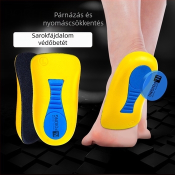 Cipőboltozat férfiaknak és nőknek sport ütéscsillapító félpárna lúdtalp korrekció fascia Achilles-íngyulladás sarok bizsergés enyhítésére műtermék