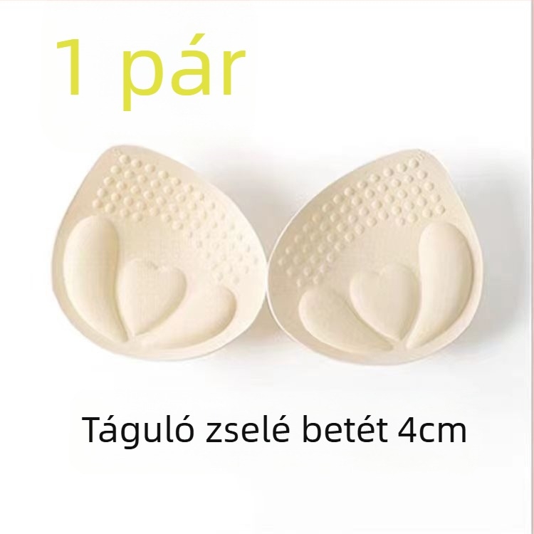 Varrás nélküli külső tágulás Kis mellek, nagyobbnak tűnnek 4 cm-es push-up Intimates melltartóbetétek Lányoknak lapos mellkas Nagyobb push-up 6 cm-es melltartóbetétek