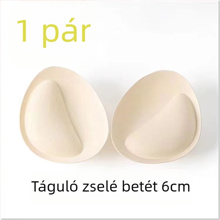 Varrás nélküli külső tágulás Kis mellek, nagyobbnak tűnnek 4 cm-es push-up Intimates melltartóbetétek Lányoknak lapos mellkas Nagyobb push-up 6 cm-es melltartóbetétek