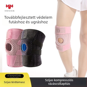 Kosárlabda kültéri meniszkusz hüvely futó csúszásgátló védő nyitott lélegző hegymászó térdvédő