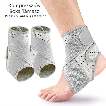 Sportnyomásos bokavédő Kültéri lovaglás Kosárlabda Tollaslabda Pánt Dupla nyomású Fix Tartóvédő