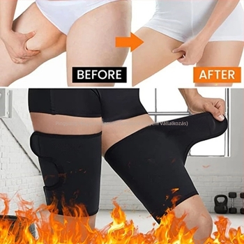 Amazon műanyag lábvédő izzasztó combkötő öv futó lábvédő jóga izzasztó lábvédő öv fitnesz szauna lábvédő