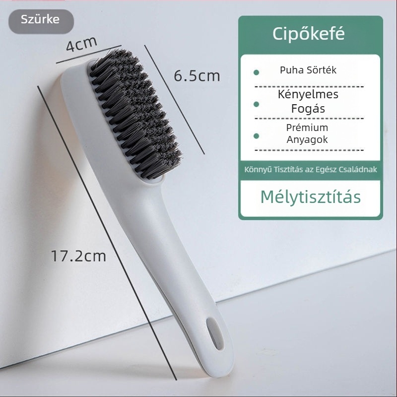 Kontrasztos színű cipőkefe Nordic Style mosókefe Puha kefe Háztartási cipőtisztító kefe Cipőtisztító kefe Hosszú nyelű kefe