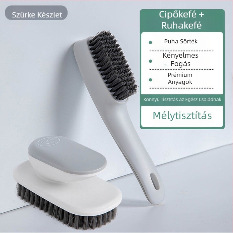Kontrasztos színű cipőkefe Nordic Style mosókefe Puha kefe Háztartási cipőtisztító kefe Cipőtisztító kefe Hosszú nyelű kefe