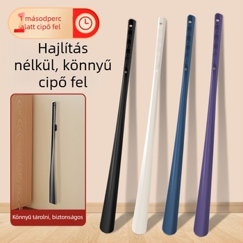Hosszú fogantyújú mágneses tapadókorongos cipőhúzó, csúcskategóriás háztartási cipőemelő műtárgy, nem hajlítható derékhosszabbító idős terhes nőknek, kiegészítő cipőemelő műtárgy