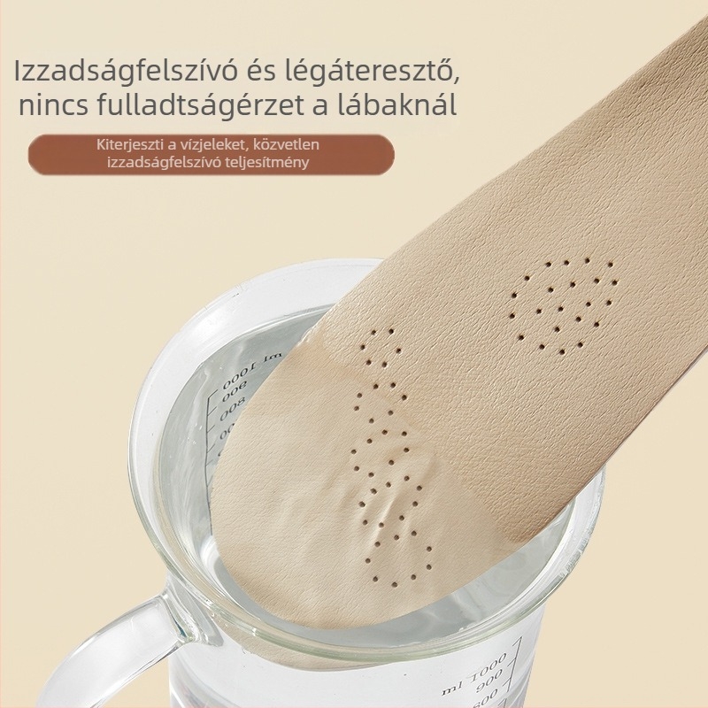 Valódi marhabőr latex talpbetét, szuper puha, tartós, fájdalommentes, férfi, izzadságelnyelő, szagmentes, sport, ütéselnyelő érzés, nyári, női, lélegző