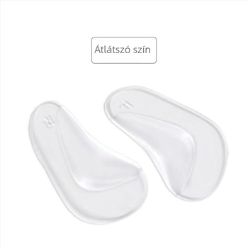 Lúdtalp korrekciós párna szilikon lábboltozat középső támasztó rezgéselnyelő masszázs fájdalomcsillapító gyerekeknek és felnőtteknek középső párna