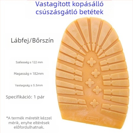 Talp marhaín hegymászó csúszás kopásálló cipők esés csere gumi bőr talp matricák