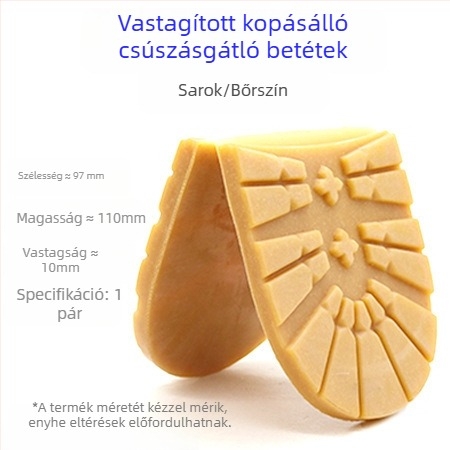 Talp marhaín hegymászó csúszás kopásálló cipők esés csere gumi bőr talp matricák