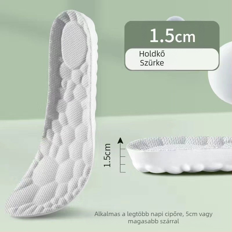 Lépj rá az ürülékre, fokozott talpbetét férfi szuper puha ütéscsillapító talpbetét fokozott női sport légpárnás dezodoráló légáteresztő nagykereskedelem