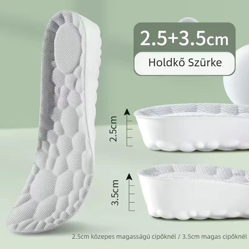 Lépj rá az ürülékre, fokozott talpbetét férfi szuper puha ütéscsillapító talpbetét fokozott női sport légpárnás dezodoráló légáteresztő nagykereskedelem