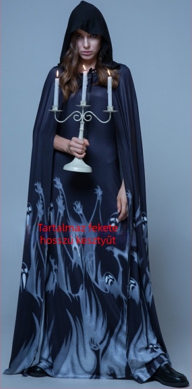 Halloween jelmez, mert öltöny, vámpír, boszorkány, ördög, jelmez, vámpír, cosplay, jelmez, ruha