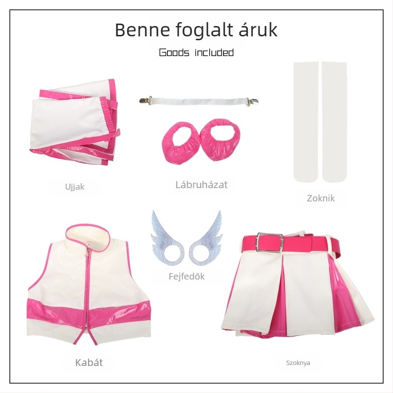 A 2,5 dimenziós kísértés cosplay Narancssárga szépségvirág Li Tian Nai Lili Sha cos Ruházat Lány öltöny Második dimenziós nő