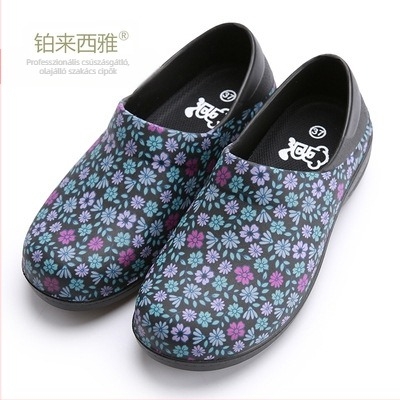 Könnyű, puha szakácscipő, csúszásgátló cipő, munkacipő, olajálló, vízálló, kopásálló konyhai cipő, munkavédelmi cipő férfiaknak és nőknek 087