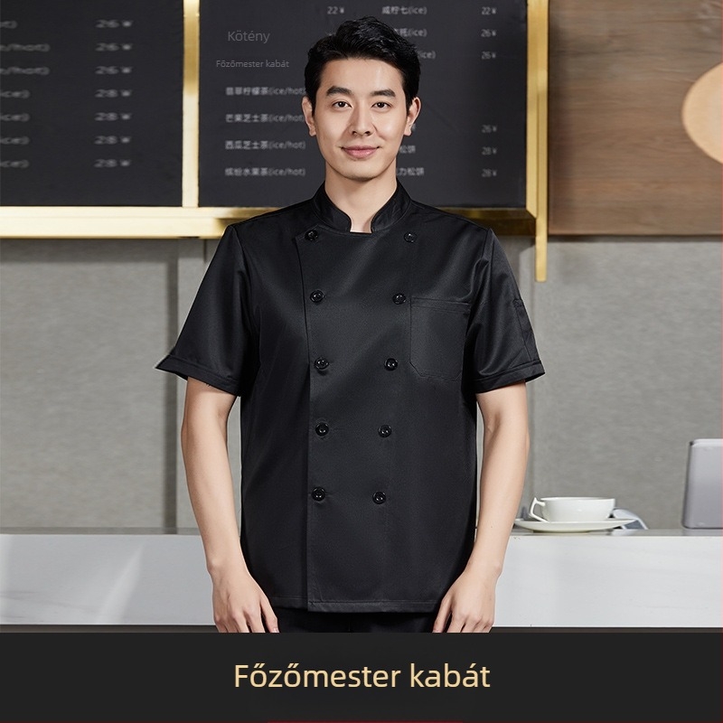 Trágya hozzáadása a szakácsruhák növeléséhez ősszel és télen, vastag, hosszú ujjú vendéglátóipari konyhában, extra nagy méret, 300 kg-os téli