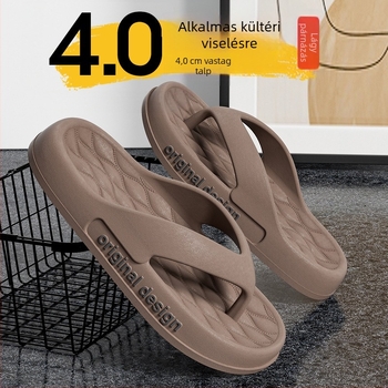 Papucsok, alkalmi és egyszerű férfi strandcipők, férfi nyári luxus papucsok, minden évszakra alkalmas, otthonra és vendégeknek, lélegző és kényelmes