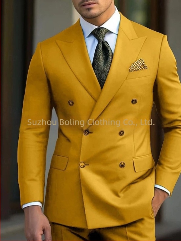 Új Amazon férfi öltöny, alkalmi üzleti öltöny, férfi öltöny, vacsorabáli kétrészes ruha