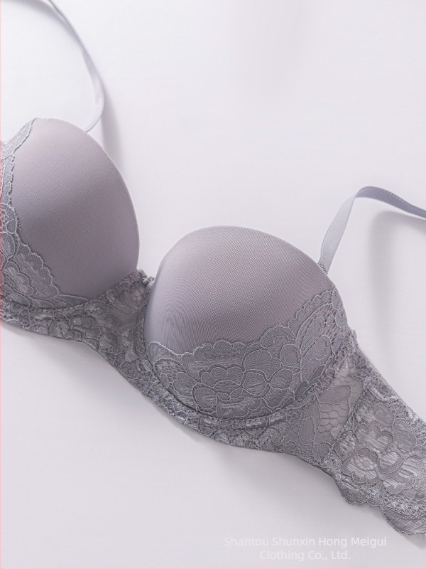 2024 Új Külkereskedelmi Európai és Amerikai Stílusú Női Fehérnemű Kényelmes Merevítős Melltartó Gyártó Nagykereskedelmi Push-Up Európai és Amerikai Stílus