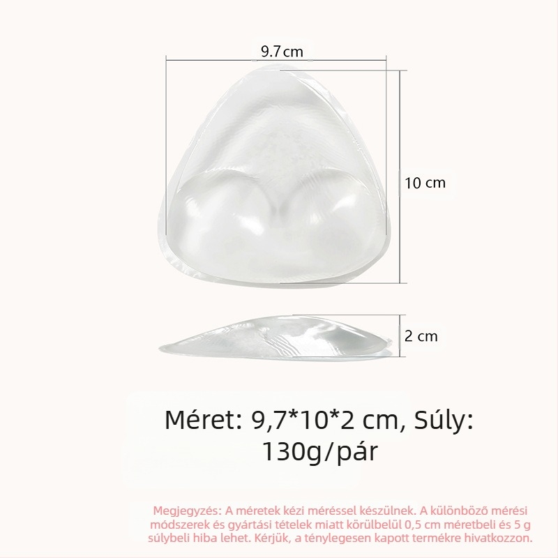 Fürdőruha bikini szilikon mellkasbetét vastagított push-up mellkast feltáró nagy úszómellény kis melltartó női alsónemű párna