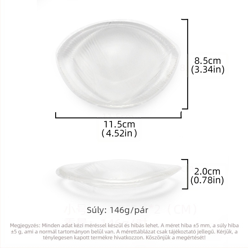 Fürdőruha bikini szilikon mellkasbetét vastagított push-up mellkast feltáró nagy úszómellény kis melltartó női alsónemű párna