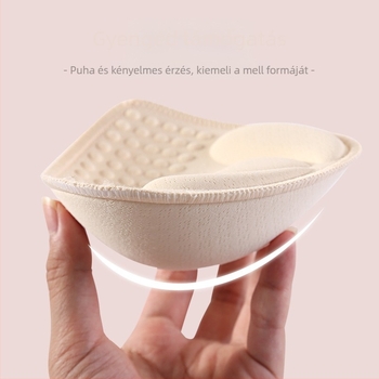 Latexből készült, megnagyobbított mellvédő, extra vastag, varratmentes alsónemű, női sportmellény, penészgombás, osztott, egyrészes univerzális mellvédő