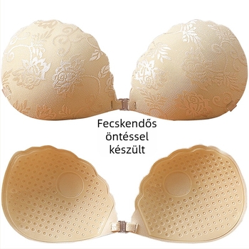 Csipke Kagyló Mellkasi Matrica Női Esküvői Ruhához Push-up Kis Melltartó Vékony Nagy Mellkasú Fehérnemű Nyári Láthatatlan Mell Matrica