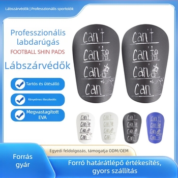 Mini Mini Master Football sípcsontvédő Vastagított Férfi és Női Bedugós Sípcsontvédő Felnőtteknek