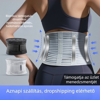 Sport deréköv férfiaknak és nőknek, fitnesz légáteresztő hasi öv, ágyéki porckorongsérv, húzódás, deréktámasz, ágyéki támasz