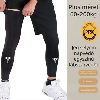 Ice Silk napvédő karvédők, lábvédők, UV-szűrő karvédők, karvédők, kosárlabda térdvédők, lábszárvédők, nyári kerékpáros felszerelés férfiaknak és nőknek