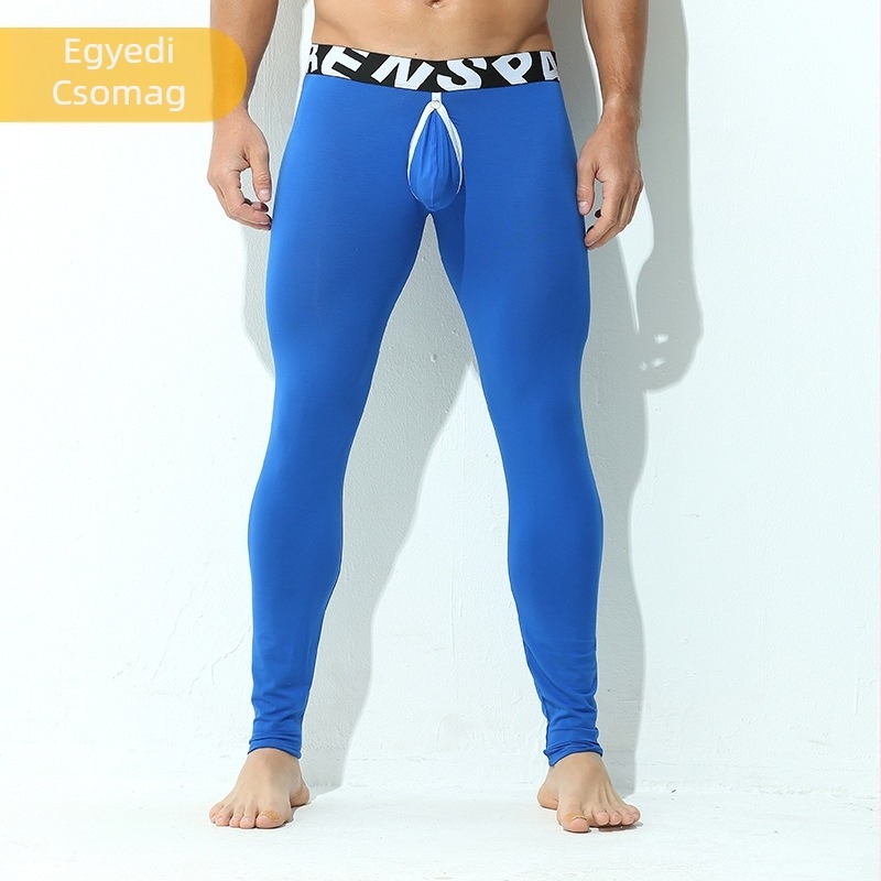 Őszi nadrág Férfi zsebes, kivehető, vékony, karcsúsított leggings Kopásmentes bugyi Szűk szabású leggings tinédzsereknek Őszi és téli meleg nadrág