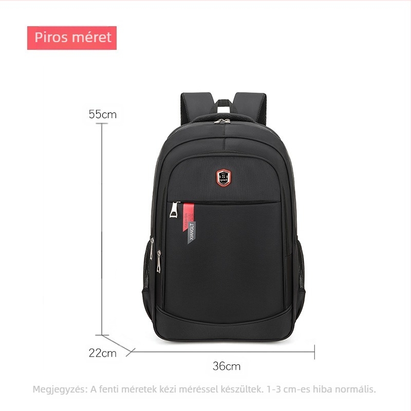 2025-ös új stílusú, divatos, egyszerű hátizsák, férfi, nagy kapacitású, 55 literes utazóhátizsák, üzleti számítógéptáska, diákiskolatáska