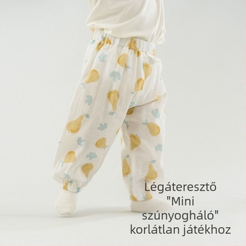 Gyermek szúnyogriasztó nadrág, baba, osztályú, tiszta pamut nyári bugyi fiúknak és lányoknak, babanadrág, laza, vékony, mindenhez illő, divatos