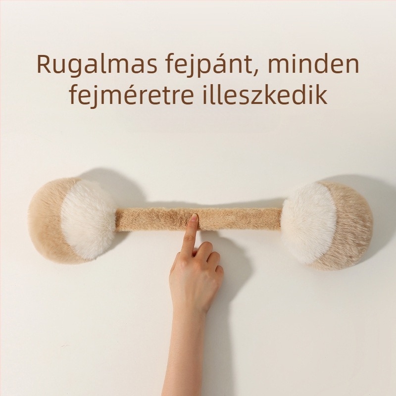 23 új fülvédő női téli meleg téli gyapjúbéléssel vastag szélálló fagyálló hidegálló rugalmas sapkakarika plüss fülvédő