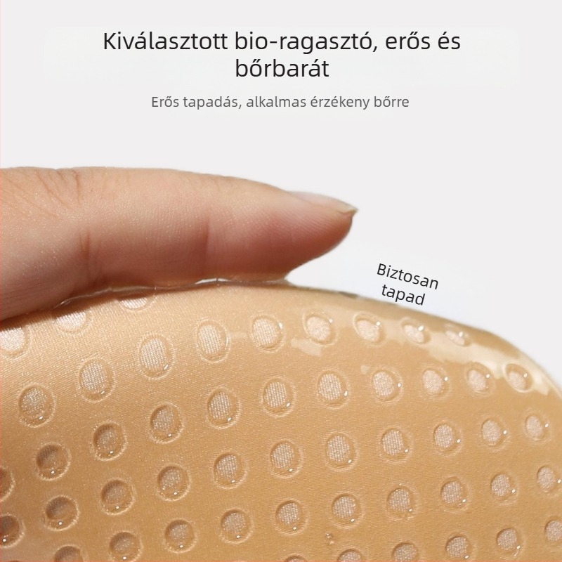 Cross-Border Goddess Wings mellkaspántos, húzózsinóros, láthatatlan, varrás nélküli menyasszonyi ruha, pánt nélküli melltartó