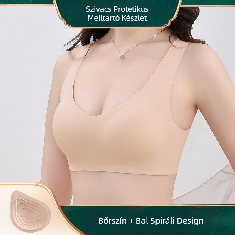 Nyom nélküli melltartó alsónemű speciális melltartó posztoperatív melltartó könnyű, lélegző mű melltartóbetét mű melltartó alsónemű nagykereskedelem