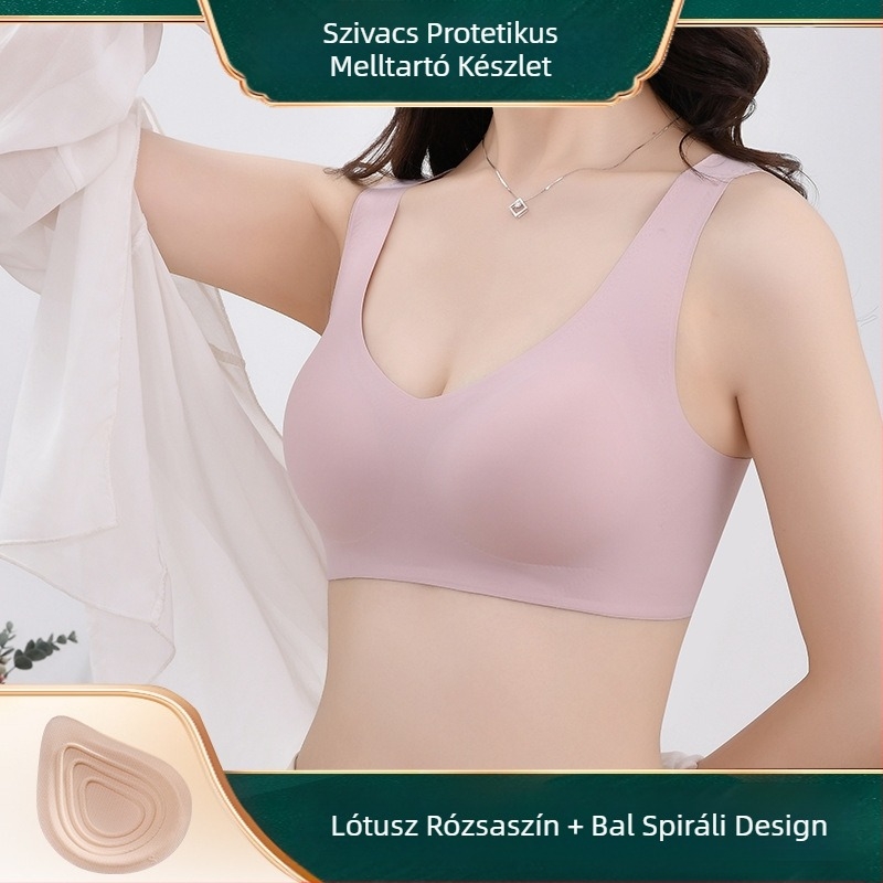 Nyom nélküli melltartó alsónemű speciális melltartó posztoperatív melltartó könnyű, lélegző mű melltartóbetét mű melltartó alsónemű nagykereskedelem
