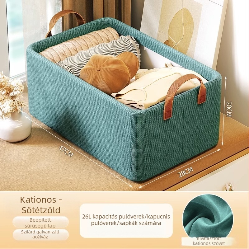 Ruhatároló doboz Háztartási mosható ruhák és nadrágok rendszerező doboz Gardróbszekrény réteges tároló műtárgy tároló doboz kosár