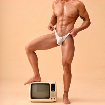 Trendi és szexi férfi alsónadrág, magas dekoltált, modális, vékony, sport-fitnesz, varrás nélküli, alacsony derekú alsónemű férfiaknak