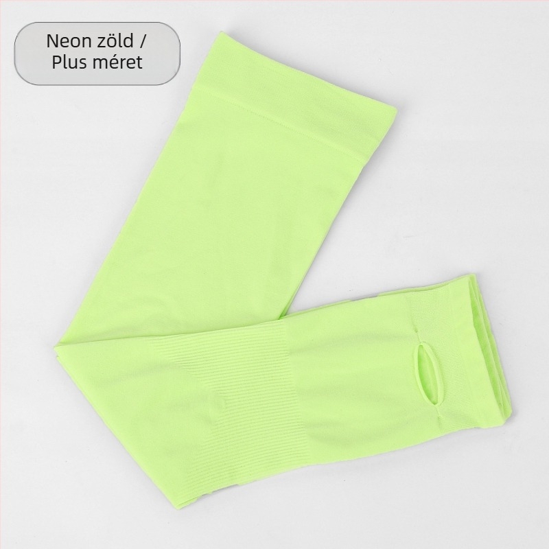 Napvédő jégvédő ujjak Férfi plus size jégselyem ujjak Laza ujjak műtrágyával a lélegzőképesség és az UV-védelem fokozása érdekében Kültéri kerékpározás