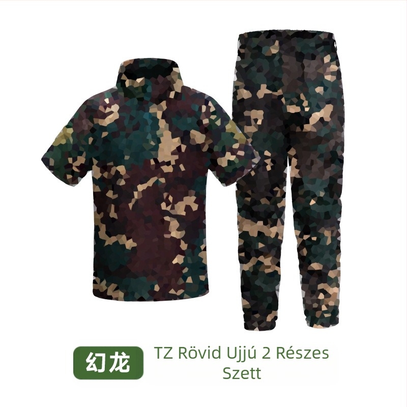 Gyermek terepszínű öltöny, férfi nyári taktikai békaöltöny, diákoknak, óvodásoknak, nyári táborokhoz, katonai kiképzéshez, ruházati gyártók nagykereskedelemben