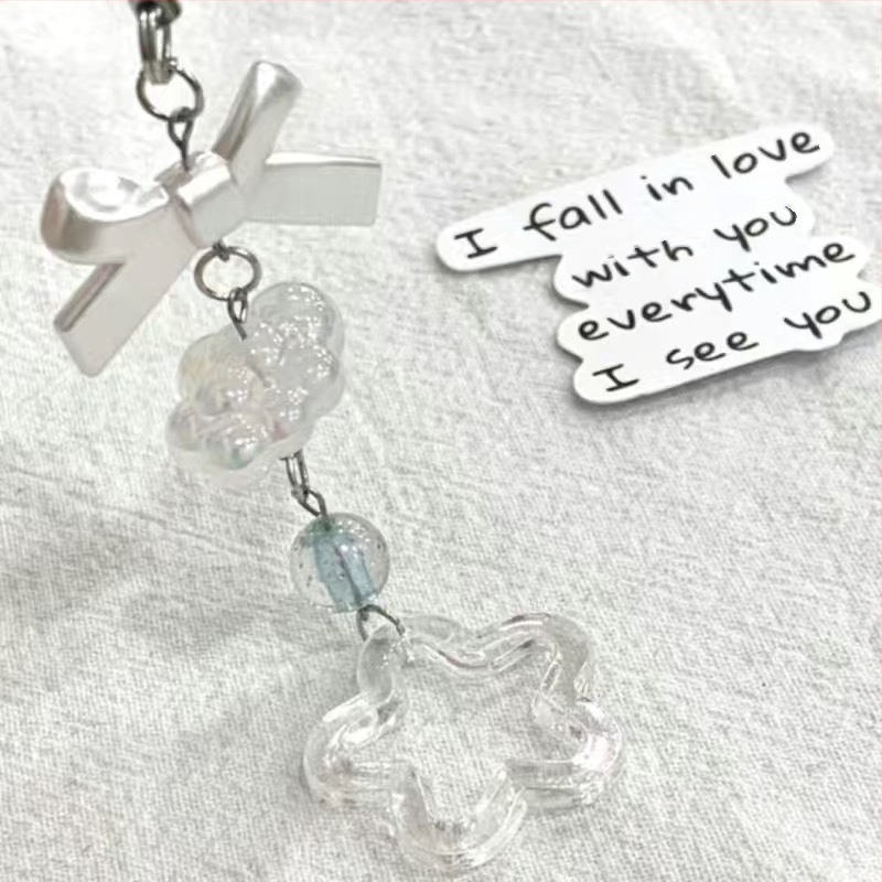 [Görkorcsolya cipő] gyöngyös medál kézzel készített kulcstartó aranyos kiegészítők kártya könyv toll táska táska akasztó ajándék