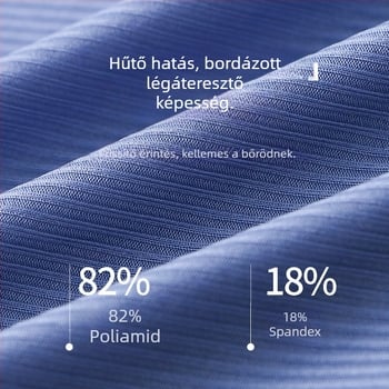 A háló nyári jégselyemből készült, hűvös, selymes alsónemű, férfi alsónemű, alacsony derekú, könnyű, lélegző, magas rugalmas, U alakú, domború belül.