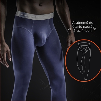 Férfi meleg nadrág őszi nadrág egyszínű őszi és téli gyártók nagykereskedelmi szűk, testhezálló, kényelmes, divatos új férfi leggings