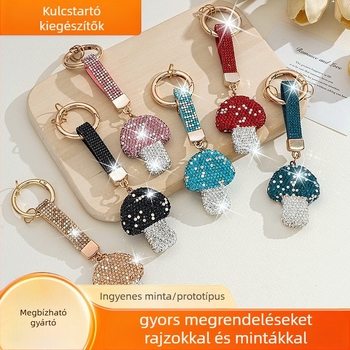Amazon gyémánt kulcstartó táska, diy díszek, apró ajándékok, Európa és az Egyesült Államok gyönyörű autókulcs medál gyártóinak nagykereskedelme