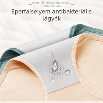 [Külföldi raktári dropshipping] American Local Spot magas derekú női alsónemű tiszta színű háromszög alakú, hasformázást segítő, magas derekú alsónemű Temu