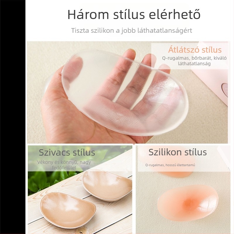 Vállvédő Artifact Derékszögű vállszépség váll Láthatatlan lélegző szilikon hamis váll átlátszó szivacs csúszásgátló unisex vállvédő