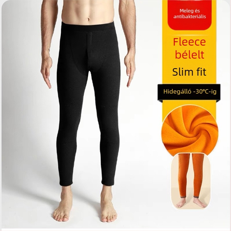 Férfi vastagított meleg nadrág Férfi polár bélésű vastagított pamut nadrág Thunderpants őszi nadrág Férfi plus size alsó bélésű nadrág Téli nadrág