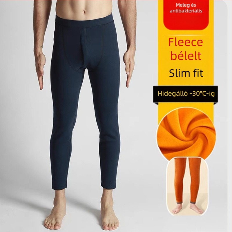 Férfi vastagított meleg nadrág Férfi polár bélésű vastagított pamut nadrág Thunderpants őszi nadrág Férfi plus size alsó bélésű nadrág Téli nadrág