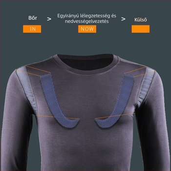 Férfi termo alsónemű kerek nyakú hidegálló pamut pulóver ifjúsági őszi nadrág vékony szárú őszi nadrág tavaszi őszi téli